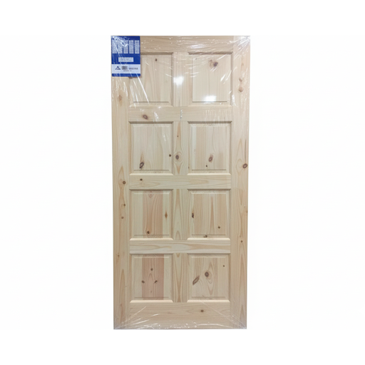 [64959] Puerta madera colonial 8p 36"