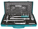 Juegos de cubos total 24pc 1/2" tht141253