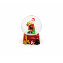 Adorno navideño esfera cristal 5.5x6cm t-14 varios diseños
