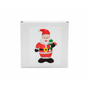 Adorno navideño forma santa 1.2m inflable 70009