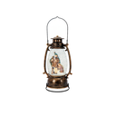 Adorno navideño lampara con luz 10x23cm lm1704-004
