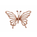 Adorno navideño mariposa 20cm xh1463216gf rosa
