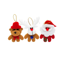 Adorno navideño muñeco colgar 7cm gj650410 varios diseños