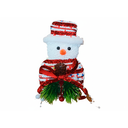 Adorno navideño muñeco nieve 14cm 2-lm1704-216
