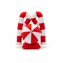 Adorno navideño para carro baston fj-q201 rojo blanco