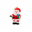 Adorno navideño santa colgar 10cm ma-129a
