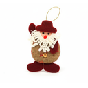 Adorno navideño santa colgar 10x16cm lm1704-268