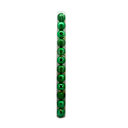 Bola navideña 6cm 12pc verdebrillante escarchado mate