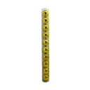 Bola navideña 7cm 12pc dorado brillante