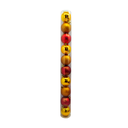 Bola navideña 7cm 12pc rojo/dorado brillante escarchado