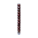 Bola navideña 7cm 12pc rose gold brillante escarchado mate