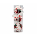 Bola navideña 8cm 3pc 2-lm1704-254 blanco