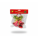 Campana navideña 23cm 2-cs1503-829 roja