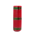 Cinta navideña 25cmx10yd 2-186169008 rojo/verde