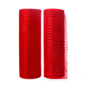 Cinta navideña 25cmx10yd 2-cs1602-1208r rojo