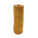 Cinta navideña 25cmx10yd cd3495 dorado