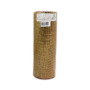 Cinta navideña 25cmx9yd 1716 dorado metalico