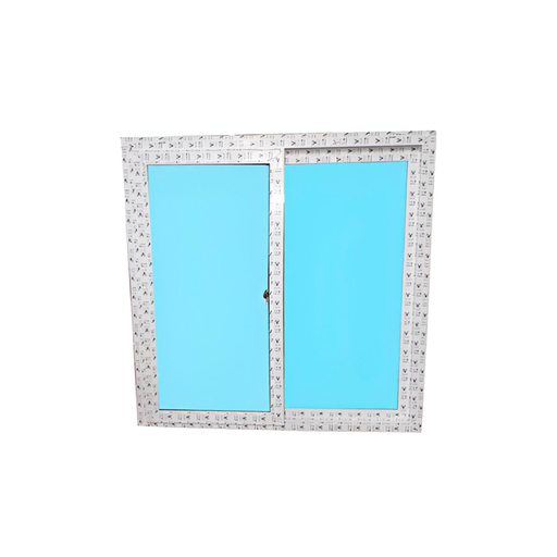 [104893] Ventana corrediza lisa upvc 1.2 x 1.2 metros vento blanco
