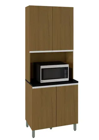 [110863] Mueble mdf para cocina 21x80x50 centimetros poliman c87030 cafe