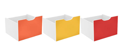 [125727] Gabeta mdf para organizador 3 piezas nativa 1479.46 varios colores