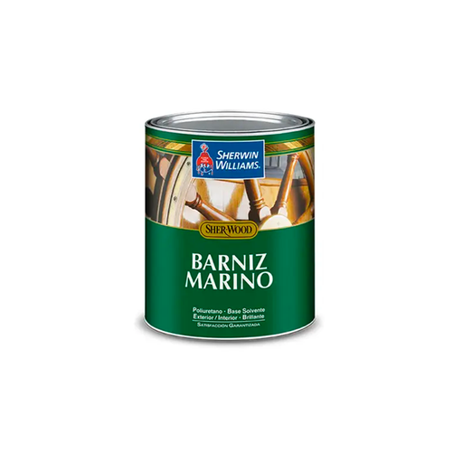 [43969] Barniz uso exterior 1/4 galon sherwin williams marino