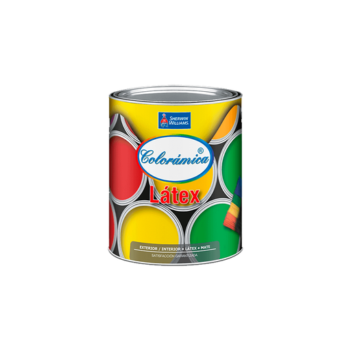 [43995] Pintura coloramica latex 1-galon sherwin williams verde laguna