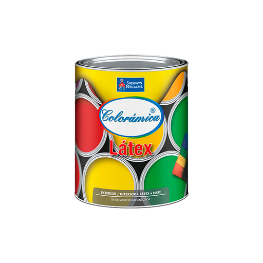 [43996] Pintura coloramica latex 1-galon sherwin williams marfil