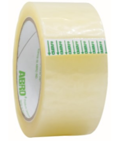 [57970] Tape transparente 2"x100 yardas gral abro