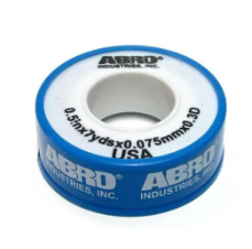 [63147] Cinta de teflon 1"x14ydx0.075 abro blanco