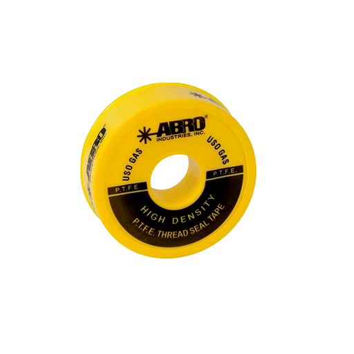 [63148] Cinta de teflon 3/4" para valvula de gas abro amarilla
