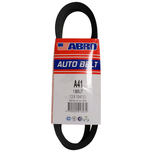 [85844] Banda de hule para carro a-41 abro bt-a41-pr-w negra